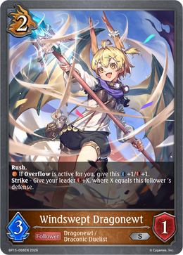 Windswept Dragonewt