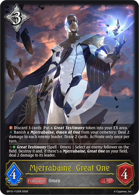 Mjerrabaine, Great One