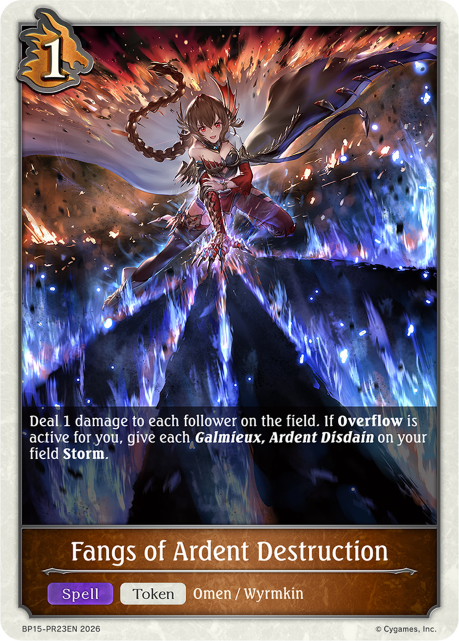Fangs of Ardent Destruction - PR23
