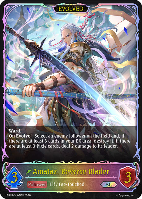 Amataz, Reverse Blader (Evolved) 