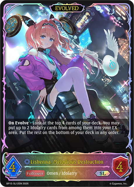 Lishenna, Melodious Destruction (Evolved) 