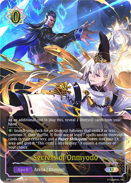 Secrets of Onmyodo 
