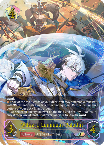 Wilbert, Luminous Paladin 