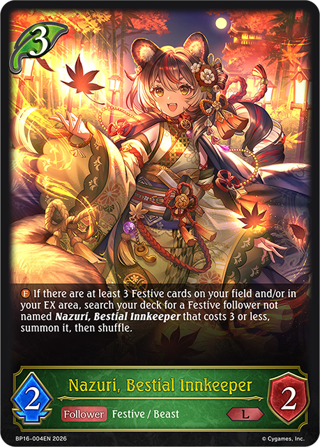 Nazuri, Bestial Innkeeper