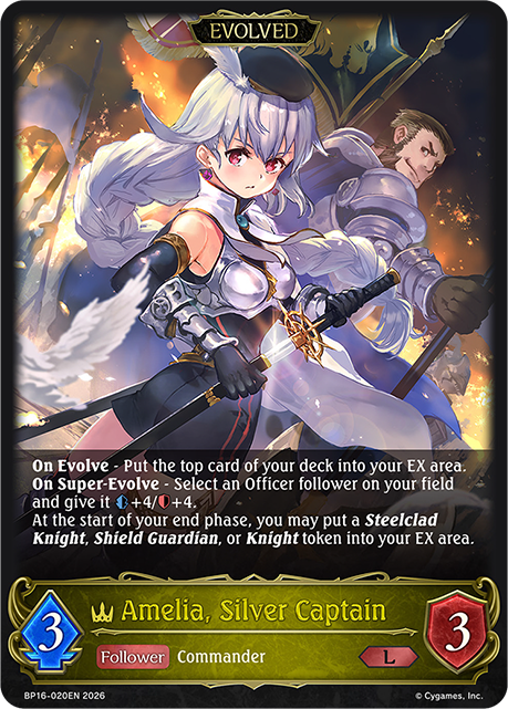 Amelia, Silver Captain (Evolved)