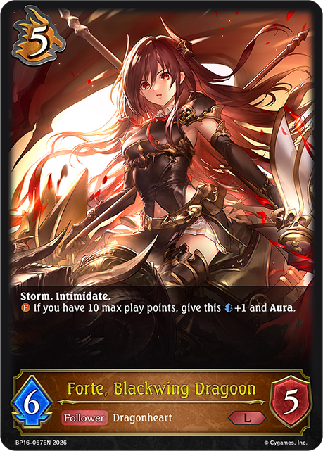 Forte, Blackwing Dragoon