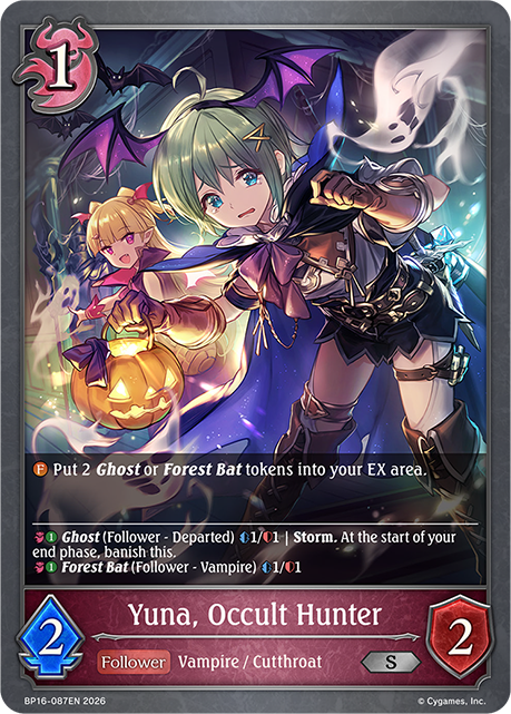 Yuna, Occult Hunter