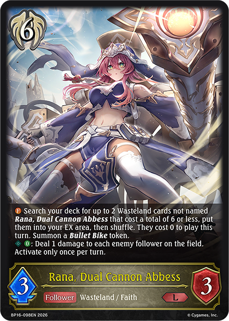 Rana, Dual Cannon Abbess