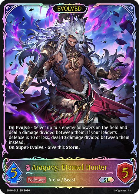 Aragavy, Eternal Hunter (Evolved) 