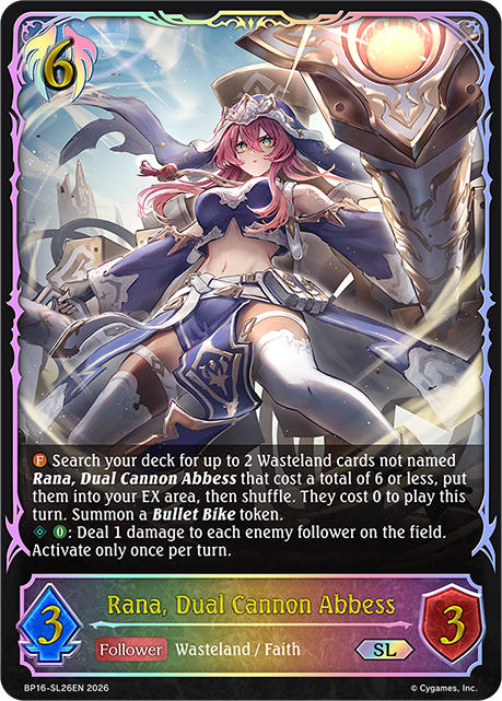 Rana, Dual Cannon Abbess 