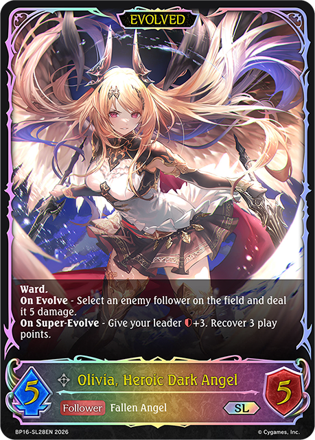 Olivia, Heroic Dark Angel (Evolved) 