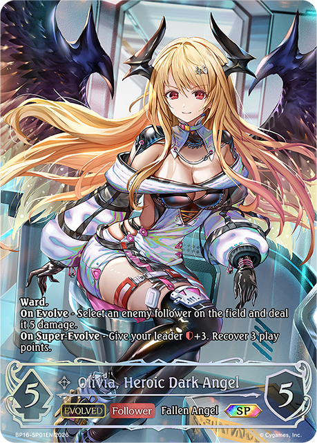 Olivia, Heroic Dark Angel (Evolved) 