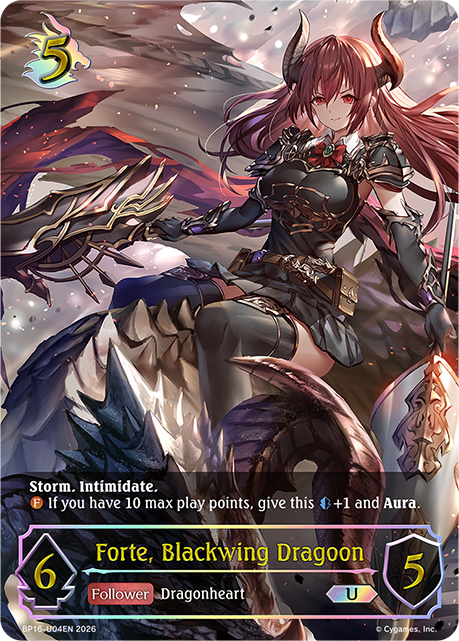 Forte, Blackwing Dragoon 