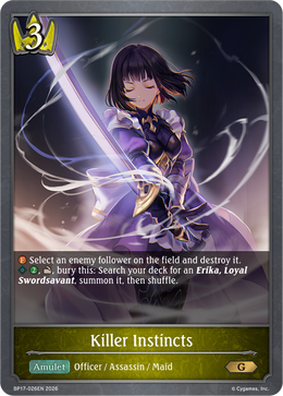 Killer Instincts