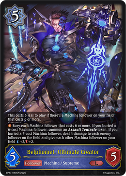Belphomet, Ultimate Creator