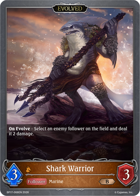 Shark Warrior (Evolved)