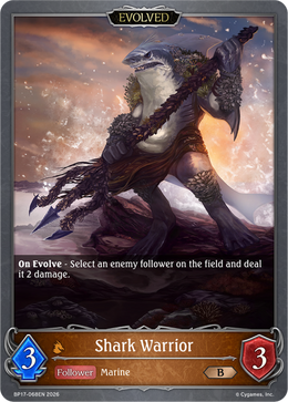 Shark Warrior (Evolved)