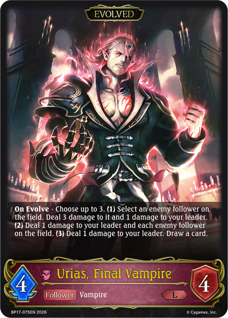 Urias, Final Vampire (Evolved)