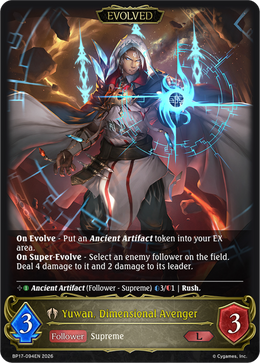Yuwan, Dimensional Avenger (Evolved)