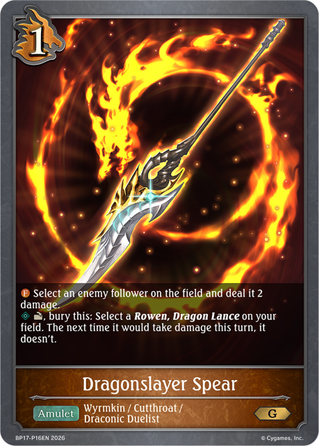 Dragonslayer Spear 