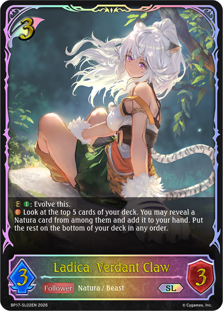 Ladica, Verdant Claw 