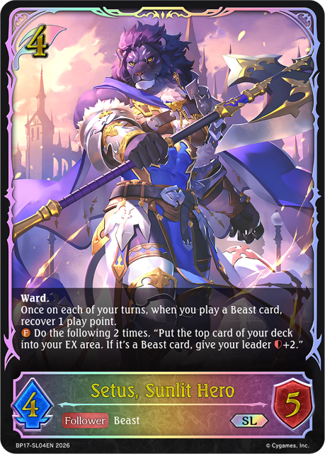 Setus, Sunlit Hero 