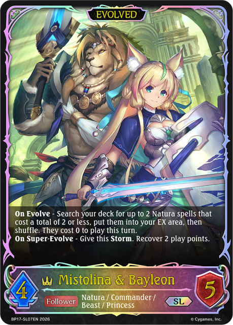 Mistolina & Bayleon (Evolved) 