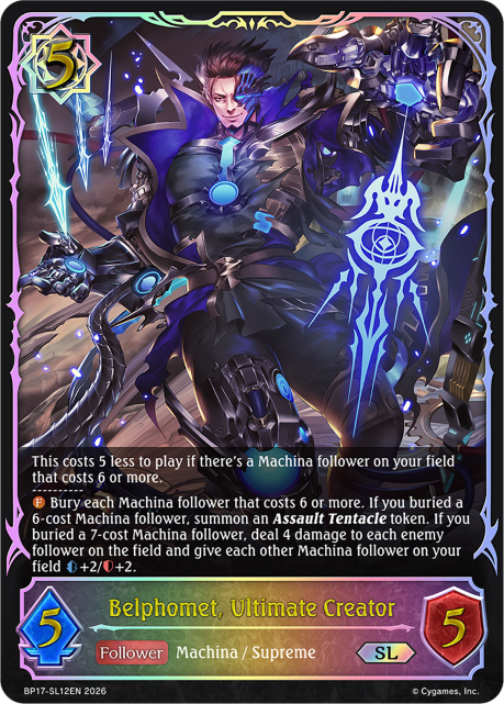 Belphomet, Ultimate Creator 