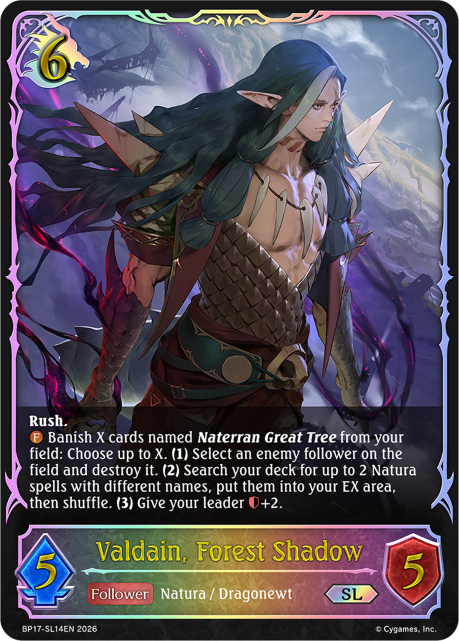 Valdain, Forest Shadow 
