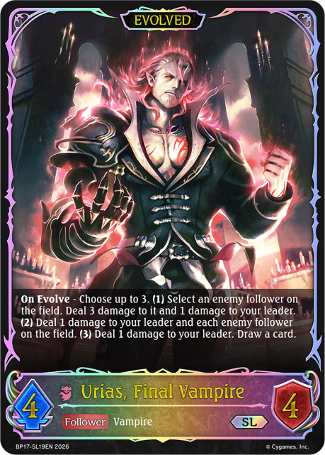 Urias, Final Vampire (Evolved) 