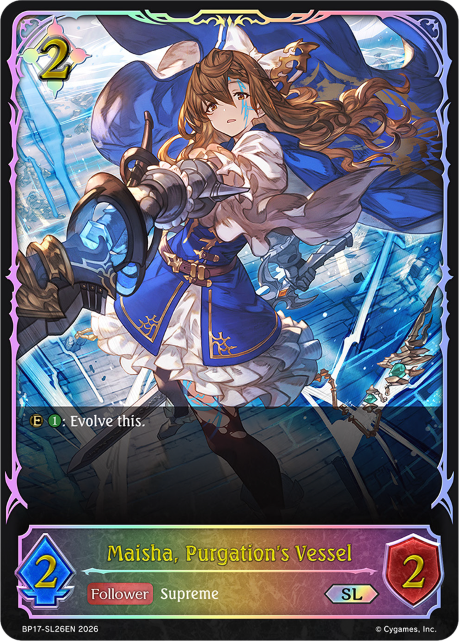 Maisha, Purgation's Vessel 