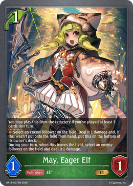 May, Eager Elf