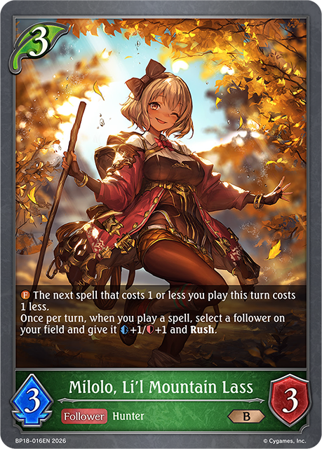 Milolo, Li'l Mountain Lass
