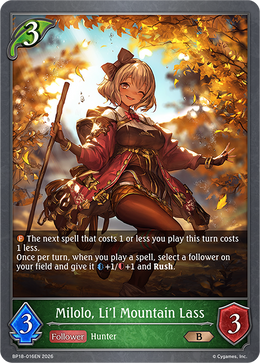 Milolo, Li'l Mountain Lass