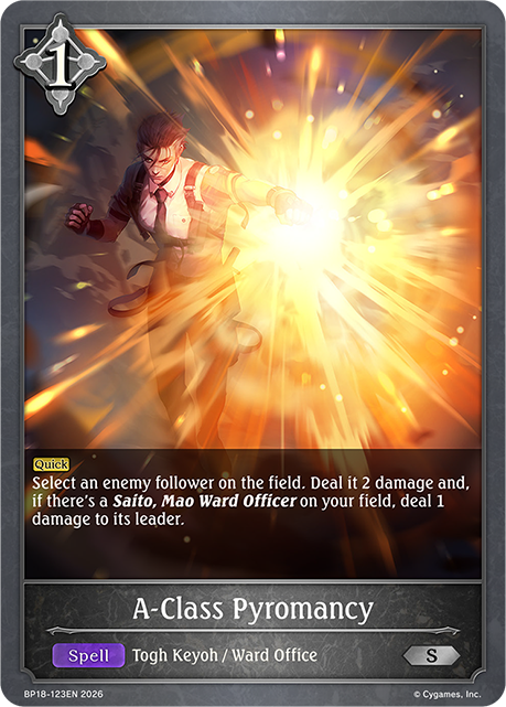 A-Class Pyromancy