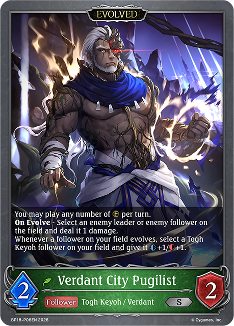 Verdant City Pugilist (Evolved) 