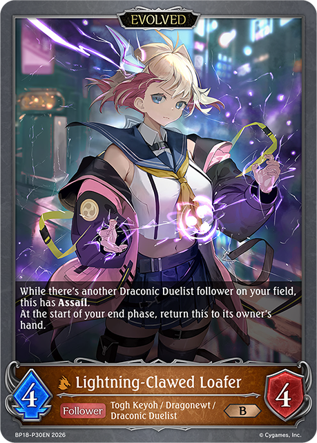 Lightning-Clawed Loafer (Evolved) 