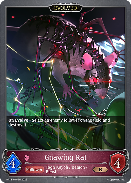Gnawing Rat (Evolved) 