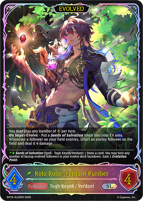 Rolo Rone, Verdant Purifier (Evolved) 