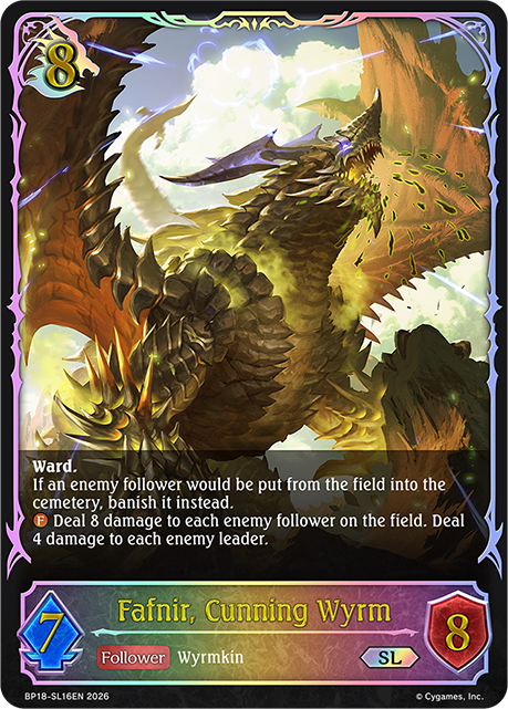 Fafnir, Cunning Wyrm 