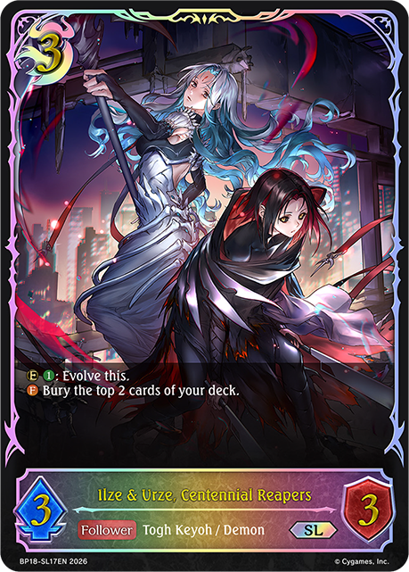 Ilze & Urze, Centennial Reapers 