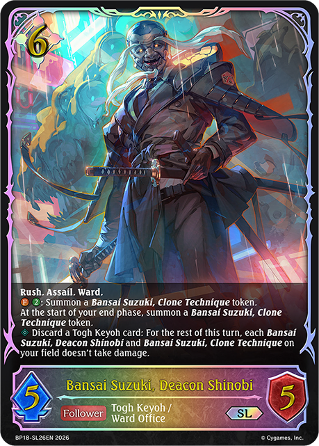 Bansai Suzuki, Deacon Shinobi 