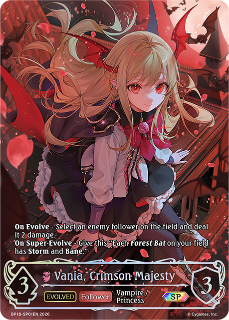 Vania, Crimson Majesty (Evolved) 