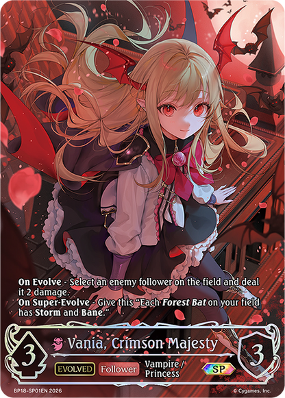 Vania, Crimson Majesty (Evolved) 