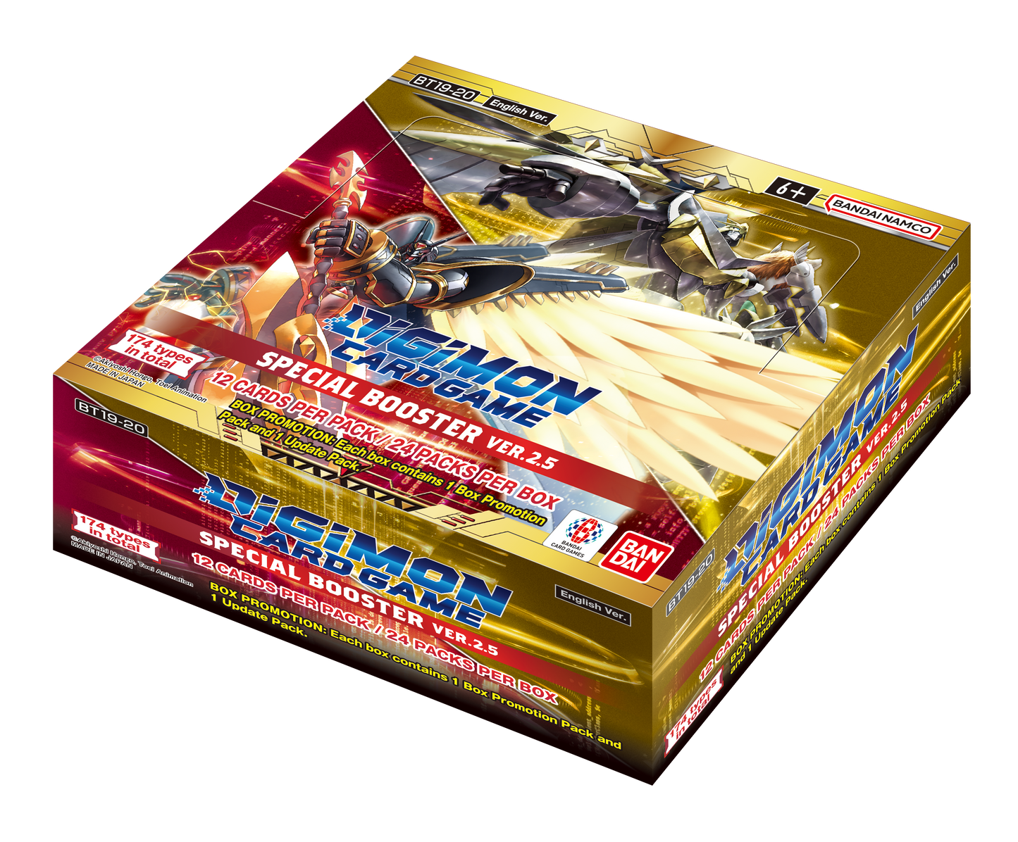 Booster spécial du jeu de cartes Digimon Ver2.5 (BT19-BT20)