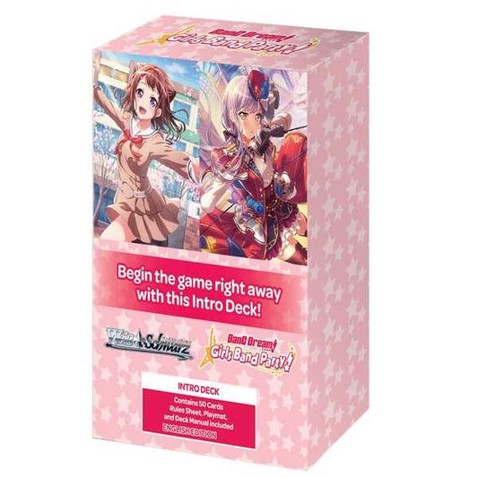 Deck d'introduction Weiß Schwarz : BanG Dream ! Fête du groupe de filles ! 5e anniversaire