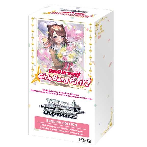 Weiss Schwarz Premium Booster: BanG Dream! Girls Band Party! Countdown Collection