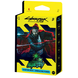 Cyberpunk TCG - Beta Welcome to Night City Starter Deck Embracing Power