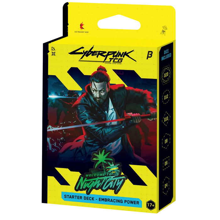 Cyberpunk TCG - Beta Welcome to Night City Starter Deck Embracing Power