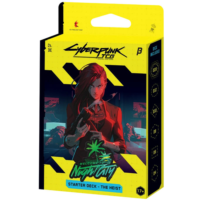 Cyberpunk TCG - Beta Welcome to Night City Starter Deck The Heist